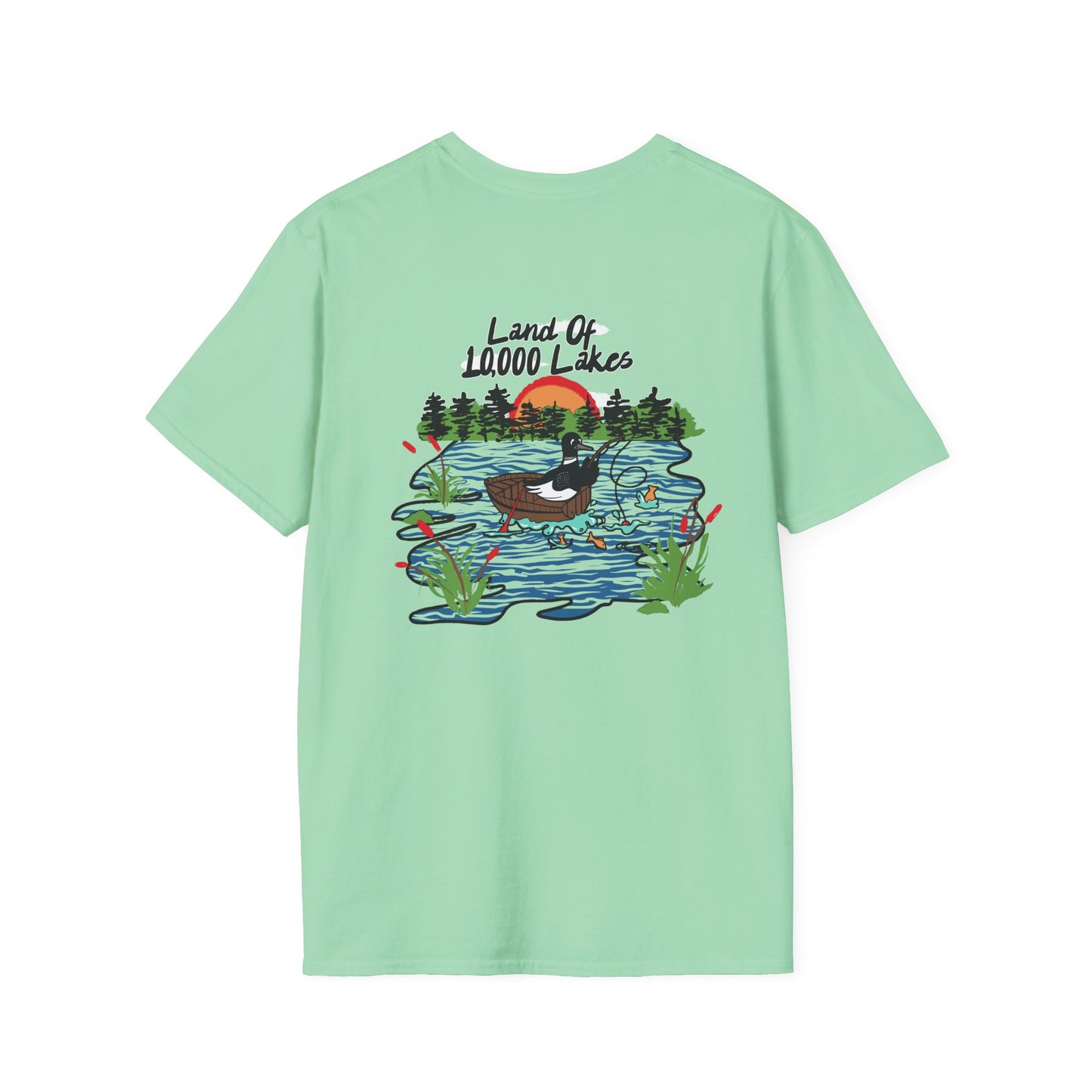 Land of 10,000 Lakes Tee - Mint Green