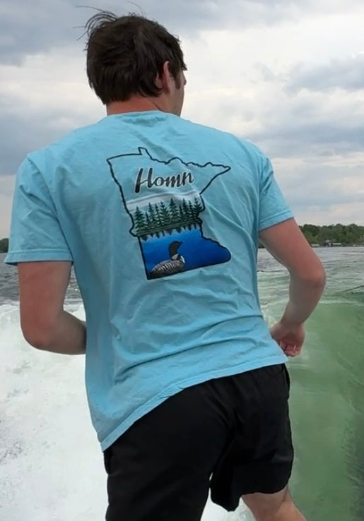 MN Classic Tee - Sky Blue