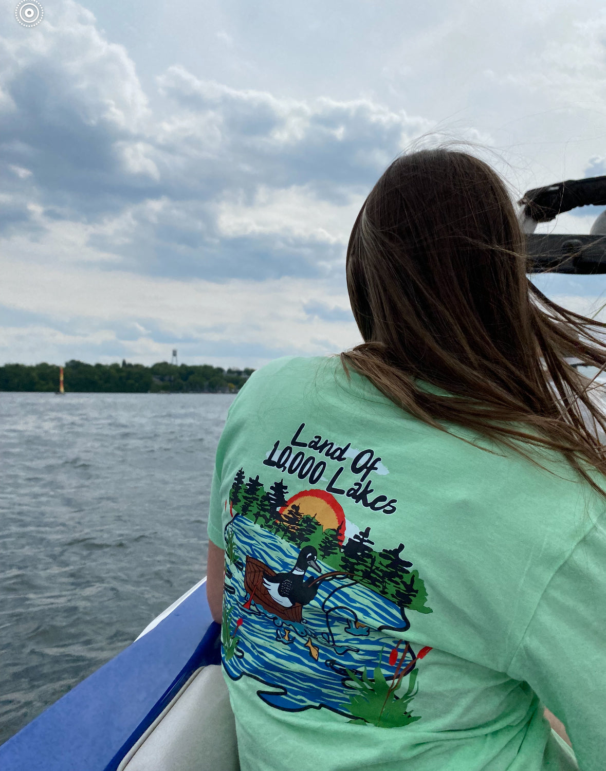 Land of 10,000 Lakes Tee - Mint Green